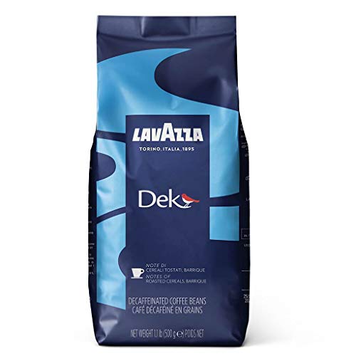 Lavazza Decaf Dark Espresso Whole Bean Coffee, 1.1-lb Bag