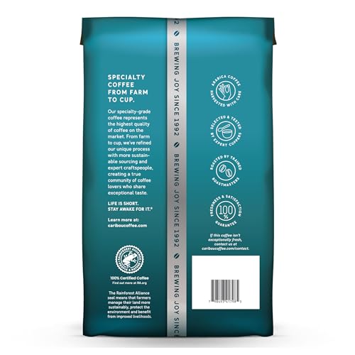 Caribou Coffee Medium Roast Ground Coffee, 20 Ounces