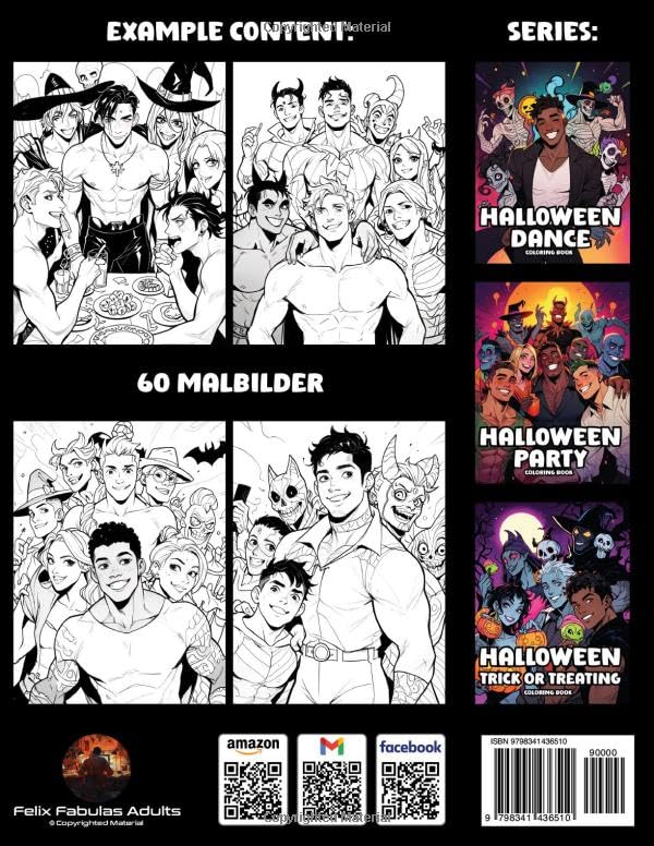 Halloween Coloring Book: Fun Pages for All Ages | Perfect for Stress Relief and Gifting
